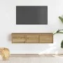 Armario de pared madera ingeniería roble artisan 88x26x18,5 cm de , Estantes y estanterías - Ref: Foro24-855861, Precio: 60,6...