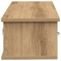 Armario de pared madera ingeniería roble artisan 88x26x18,5 cm de , Estantes y estanterías - Ref: Foro24-855861, Precio: 60,6...