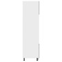 Armario de microondas contrachapada gris hormigón 60x57x207 cm de , Armarios de cocina - Ref: Foro24-856127, Precio: 196,44 €...