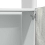Armario de microondas contrachapada gris hormigón 60x57x207 cm de , Armarios de cocina - Ref: Foro24-856127, Precio: 196,44 €...