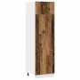 Mueble de frigorífico madera ingeniería envejecida 60x57x207 cm de , Armarios de cocina - Ref: Foro24-856125, Precio: 180,47 ...