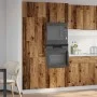 Mueble de frigorífico madera ingeniería envejecida 60x57x207 cm de , Armarios de cocina - Ref: Foro24-856125, Precio: 180,47 ...
