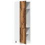 Mueble de frigorífico madera ingeniería envejecida 60x57x207 cm de , Armarios de cocina - Ref: Foro24-856125, Precio: 183,32 ...