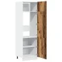 Mueble de frigorífico madera ingeniería envejecida 60x57x207 cm de , Armarios de cocina - Ref: Foro24-856125, Precio: 180,47 ...