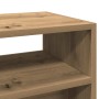 Mesa consola madera de ingeniería roble artesanal 78x30x80 cm de , Mesas auxiliares - Ref: Foro24-856621, Precio: 47,99 €, De...