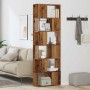 Estantería/divisor de espacios madera envejecida 60x24x186 cm de , Librerías y estanterías - Ref: Foro24-856730, Precio: 81,6...