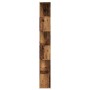Estantería/divisor de espacios madera envejecida 60x24x186 cm de , Librerías y estanterías - Ref: Foro24-856730, Precio: 81,6...