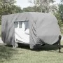 Funda para caravana tela no tejida gris 460x250x220 cm de , Cubiertas para almacenamiento de automóviles - Ref: Foro24-401586...