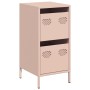 Aparador de acero laminado en frío rosa 35x39x73,5 cm de , Aparadores - Ref: Foro24-851395, Precio: 88,48 €, Descuento: %