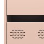 Aparador de acero laminado en frío rosa 35x39x73,5 cm de , Aparadores - Ref: Foro24-851395, Precio: 88,48 €, Descuento: %