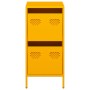 Aparador acero laminado en frío amarillo mostaza 35x39x73,5 cm de , Aparadores - Ref: Foro24-851397, Precio: 65,28 €, Descuen...
