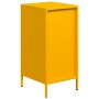 Aparador acero laminado en frío amarillo mostaza 35x39x73,5 cm de , Aparadores - Ref: Foro24-851397, Precio: 65,28 €, Descuen...