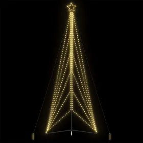 Árbol de Navidad LED 861 LEDs blanco cálido 478 cm de , Arboles de navidad - Ref: Foro24-4016424, Precio: 65,39 €, Descuento: %