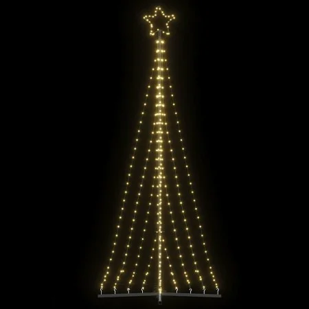 Árbol de Navidad LED 447 LEDs blanco cálido 249 cm de , Arboles de navidad - Ref: Foro24-4016432, Precio: 50,94 €, Descuento: %