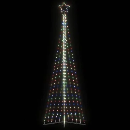 Árbol de Navidad LED 495 LEDs de colores 300,5 cm de , Arboles de navidad - Ref: Foro24-4016439, Precio: 48,69 €, Descuento: %