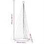 Árbol de Navidad LED 789 LEDs de colores 476 cm de , Arboles de navidad - Ref: Foro24-4016447, Precio: 67,45 €, Descuento: %