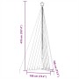 Árbol de Navidad LED 789 LEDs de colores 476 cm de , Arboles de navidad - Ref: Foro24-4016447, Precio: 68,38 €, Descuento: %