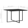 Set de comedor de jardín 5 pzas y cojines ratán sintético gris de vidaXL, Conjuntos de jardín - Ref: Foro24-313117, Precio: 2...