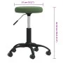 Taburete de masaje terciopelo verde oscuro de , Sillones de masaje - Ref: Foro24-3085741, Precio: 47,53 €, Descuento: %