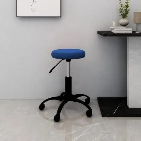 Silla de oficina giratoria de terciopelo azul by , Office chairs - Ref: Foro24-333178, Price: 45,11 €, Discount: %