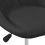 Silla de comedor giratoria 6 uds terciopelo negro de , Sillas de comedor - Ref: Foro24-3088766, Precio: 292,07 €, Descuento: %