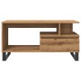 Mesa de centro madera de ingeniería roble artisan 90x49x45 cm de , Mesas de centro - Ref: Foro24-857455, Precio: 97,77 €, Des...