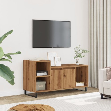 Mueble para TV madera de ingeniería roble artisan 100x35x55 cm de , Muebles TV - Ref: Foro24-857457, Precio: 79,18 €, Descuen...