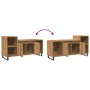 Mueble para TV madera de ingeniería roble artisan 100x35x55 cm de , Muebles TV - Ref: Foro24-857457, Precio: 79,18 €, Descuen...