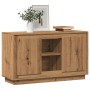Aparador de madera de ingeniería roble artisan 102x35x60 cm de , Aparadores - Ref: Foro24-857138, Precio: 107,27 €, Descuento: %