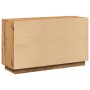 Aparador de madera de ingeniería roble artisan 102x35x60 cm de , Aparadores - Ref: Foro24-857138, Precio: 107,27 €, Descuento: %