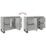 Mueble de lavabo madera de ingeniería gris hormigón 80x33x60 cm de , Muebles de baño - Ref: Foro24-857237, Precio: 102,09 €, ...