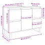Mueble de lavabo madera de ingeniería gris hormigón 80x33x60 cm de , Muebles de baño - Ref: Foro24-857237, Precio: 102,09 €, ...