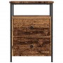 Mesita de noche madera de ingeniería envejecida 44x45x60 cm de , Mesitas de noche - Ref: Foro24-857254, Precio: 59,35 €, Desc...