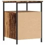 Mesita de noche madera de ingeniería envejecida 44x45x60 cm de , Mesitas de noche - Ref: Foro24-857254, Precio: 61,64 €, Desc...