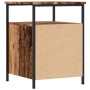Mesita de noche madera de ingeniería envejecida 44x45x60 cm de , Mesitas de noche - Ref: Foro24-857254, Precio: 59,35 €, Desc...