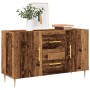 Aparador de madera de ingeniería envejecida 100x36x60 cm de , Aparadores - Ref: Foro24-857318, Precio: 89,29 €, Descuento: %