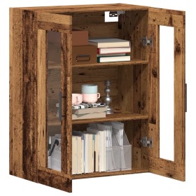 Aparador de madera de ingeniería envejecida 69,5x34x90 cm de , Aparadores - Ref: Foro24-857332, Precio: 92,18 €, Descuento: %