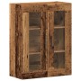 Aparador de madera de ingeniería envejecida 69,5x34x90 cm de , Aparadores - Ref: Foro24-857332, Precio: 92,18 €, Descuento: %
