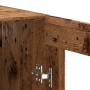 Aparador de madera de ingeniería envejecida 69,5x34x90 cm de , Aparadores - Ref: Foro24-857332, Precio: 92,18 €, Descuento: %