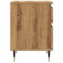 Mesita de noche madera de ingeniería roble artisian 40x35x50 cm de , Mesitas de noche - Ref: Foro24-857398, Precio: 50,14 €, ...
