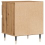 Mesita de noche madera de ingeniería roble artisian 40x35x50 cm de , Mesitas de noche - Ref: Foro24-857398, Precio: 50,14 €, ...