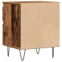 Mesitas de noche 2 uds madera ingeniería envejecida 40x35x50 cm de , Mesitas de noche - Ref: Foro24-857417, Precio: 83,91 €, ...