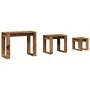 Mesas apilables 3 uds madera de ingeniería madera envejecida by , Side tables - Ref: Foro24-856678, Price: 50,66 €, Discount: %