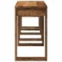 Mesas apilables 3 uds madera de ingeniería madera envejecida by , Side tables - Ref: Foro24-856678, Price: 50,66 €, Discount: %