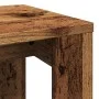 Mesas apilables 3 uds madera de ingeniería madera envejecida by , Side tables - Ref: Foro24-856678, Price: 50,66 €, Discount: %