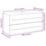 Set muebles de baño 2 piezas madera contrachapada gris hormigón de , Muebles de baño - Ref: Foro24-3324922, Precio: 309,34 €,...