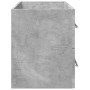 Armario para lavabo contrachapada gris hormigón 100x38,5x48 cm de , Muebles de baño - Ref: Foro24-856233, Precio: 66,55 €, De...