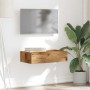 Mueble de TV con luces LED envejecida 60x35x15,5 cm de , Muebles TV - Ref: Foro24-856343, Precio: 36,60 €, Descuento: %