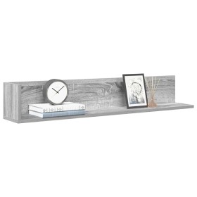 Estantes de pared 2 uds madera gris Sonoma 100x16,5x16,5 cm de , Estantes y estanterías - Ref: Foro24-860045, Precio: 42,41 €...