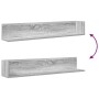 Estantes de pared 2 uds madera gris Sonoma 100x16,5x16,5 cm de , Estantes y estanterías - Ref: Foro24-860045, Precio: 42,41 €...